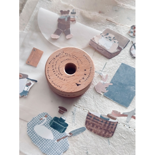 Sello de madera a.round.03...