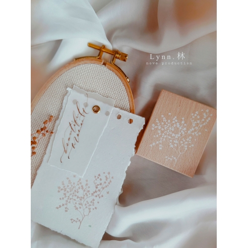 Sello de madera Lynn -...