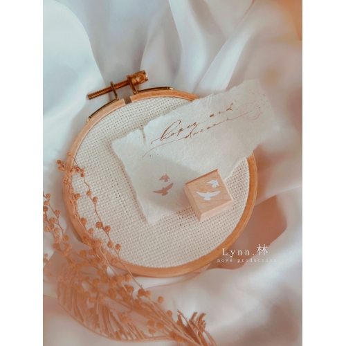 Sello de madera Lynn -...