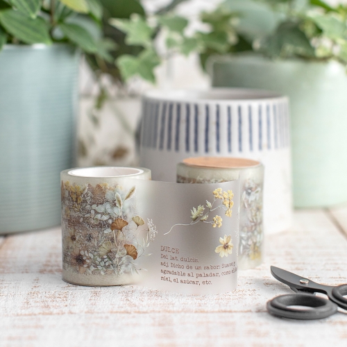 Masking tape Mocha Meadows I