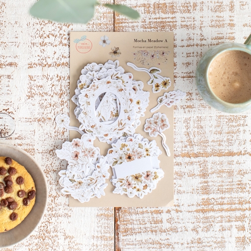 45 Die cuts Mocha Meadows A