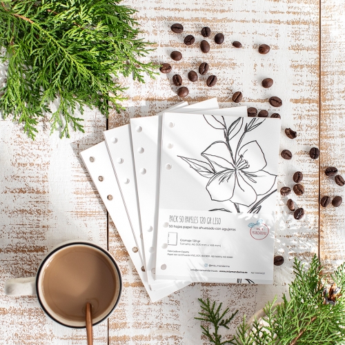 Pack 50 Papeles A6 120 gr...