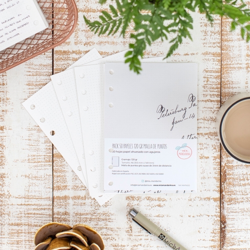 Pack 50 Papeles A6 120 gr...