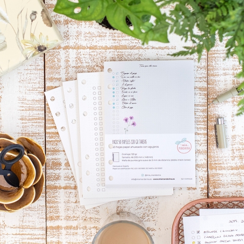 Pack 50 Papeles A6 120 gr...