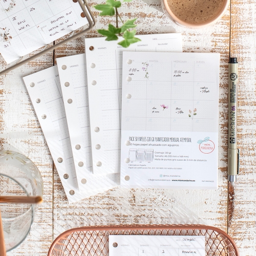 Pack 50 Papeles A6 120 gr...