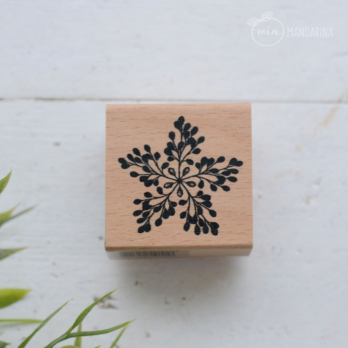 Sello de madera copo