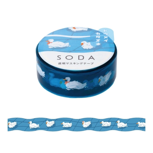 Masking tape Duck Pond SODA...