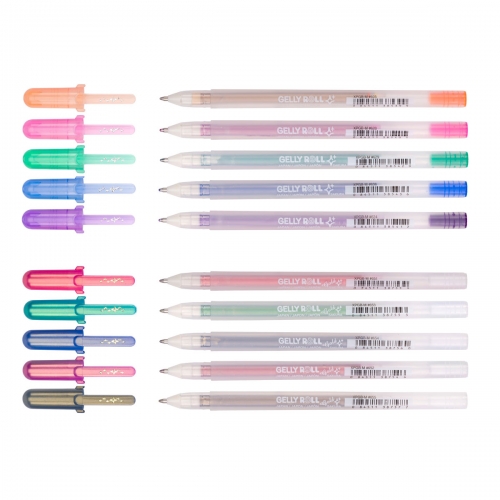 Gelly Roll Gold and Silver...