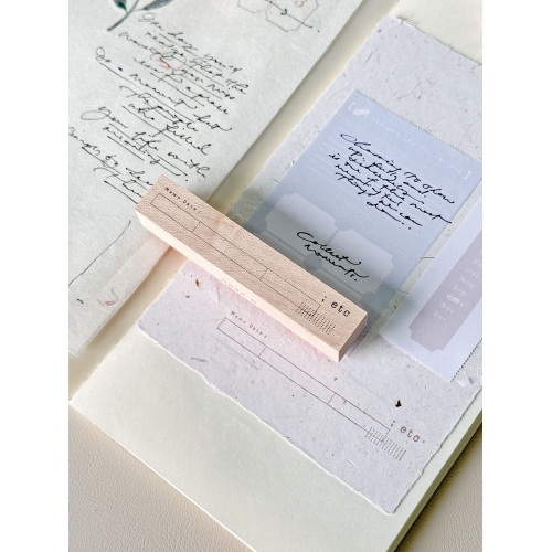 Sello de madera Jourt'aime...