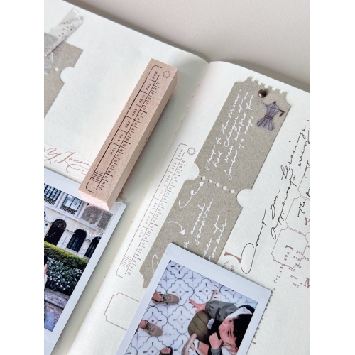 Sello de madera Jourt'aime...