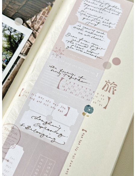 Sello de madera Jourt'aime 2 - Dates (Nove Production)