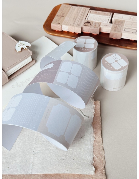 Washi tape Jourt'aime 2 - Ticket Memo Tape (Nove Production)