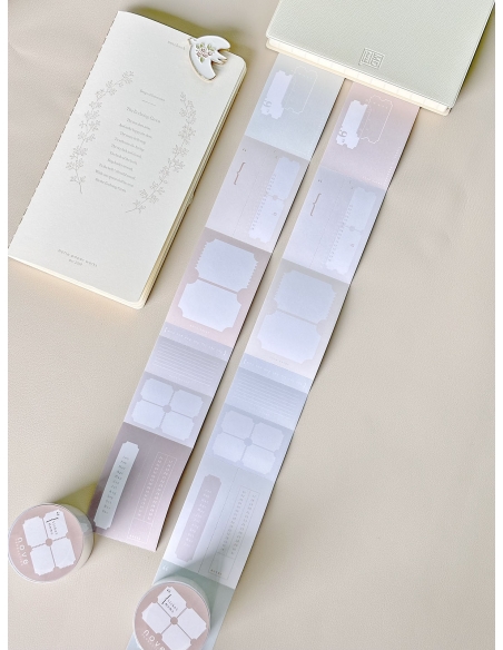 Washi tape Jourt'aime 2 - Ticket Memo Tape (Nove Production)