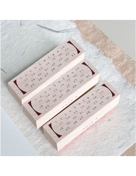 Sello de madera Jourt'aime 2 - Dates (Nove Production)