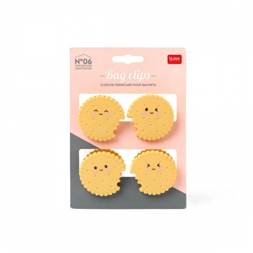 Set 4 Pinzas Cookie - Legami