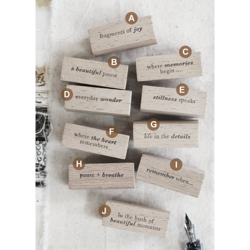 Sello Words 4 cm (Pages of...