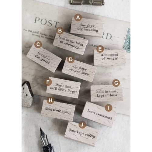 Sello Words 3 cm (Pages of...