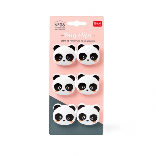 Set 4 Pinzas Panda - Legami