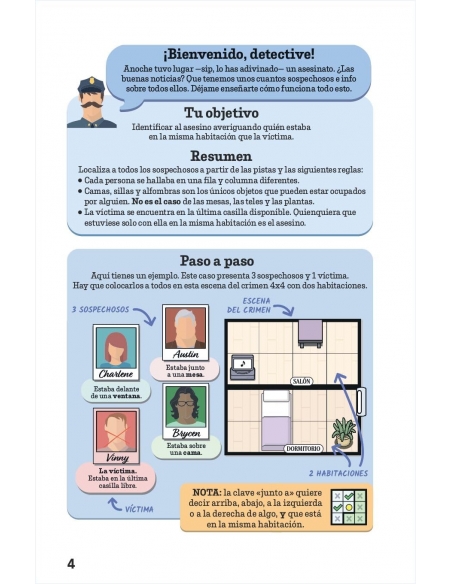 Murdoku: 80 acertijos de lógica y asesinatos