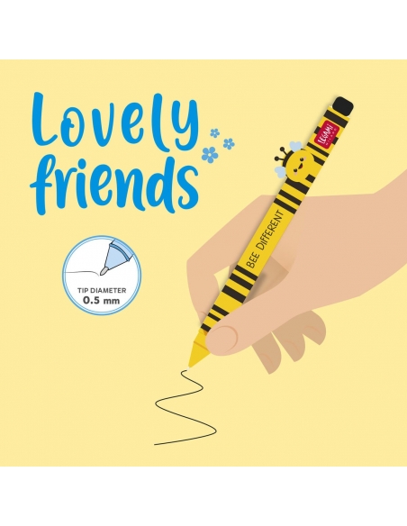 Bolígrafo gel Lovely Friends Legami 0.5 mm