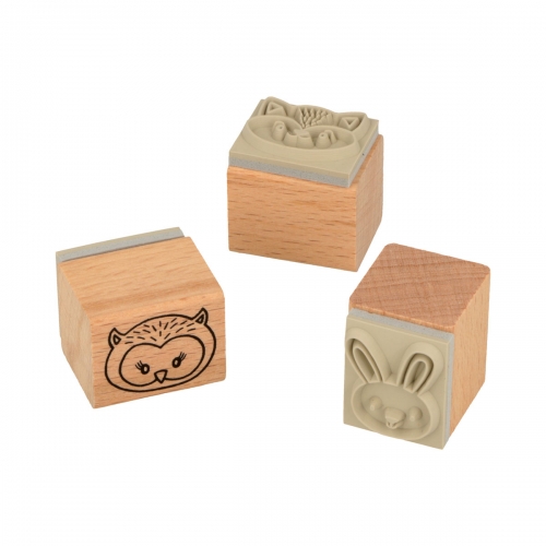 Set 3 sellos animales del...
